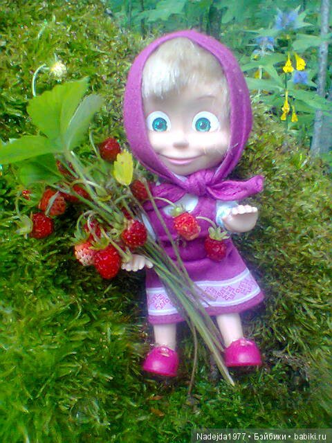 Наши Маша и Даша... Машино перевоплощение в Красную шапочку