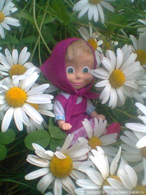 Наши Маша и Даша... Машино перевоплощение в Красную шапочку