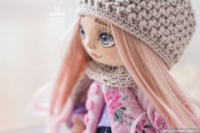 Когда у нее фиалковые глаза и розовые волосы. Куколка от Наташи Исенбаевой (фото 5)