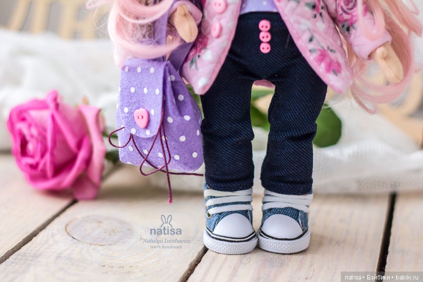 Когда у нее фиалковые глаза и розовые волосы. Куколка от Наташи Исенбаевой (фото 6)