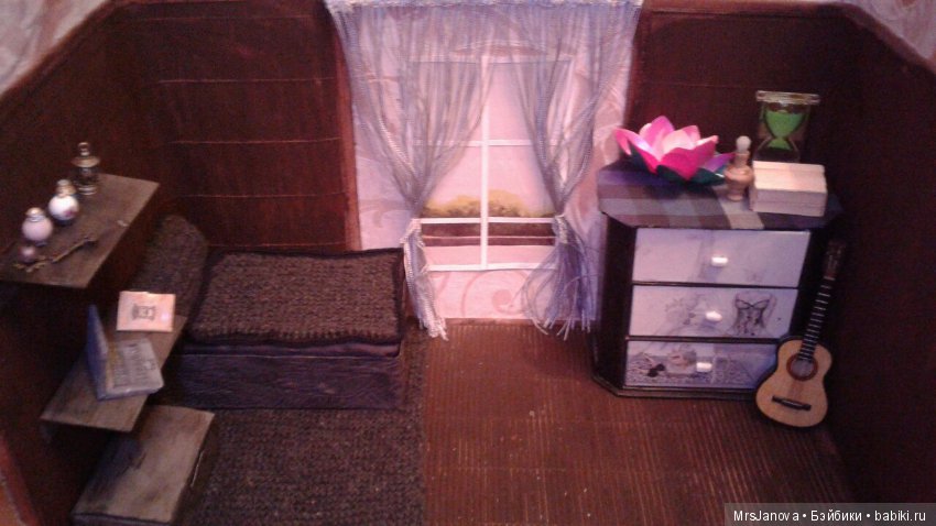 Румбокс для куклы 30 см ростом. Комната Джареда