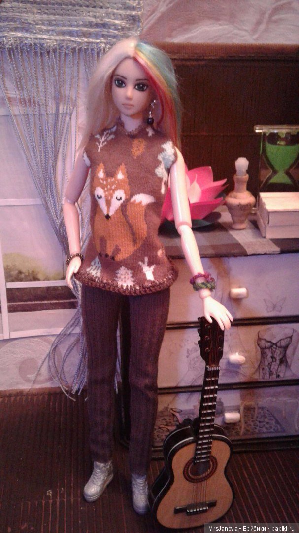 Румбокс для куклы 30 см ростом. Комната Джареда