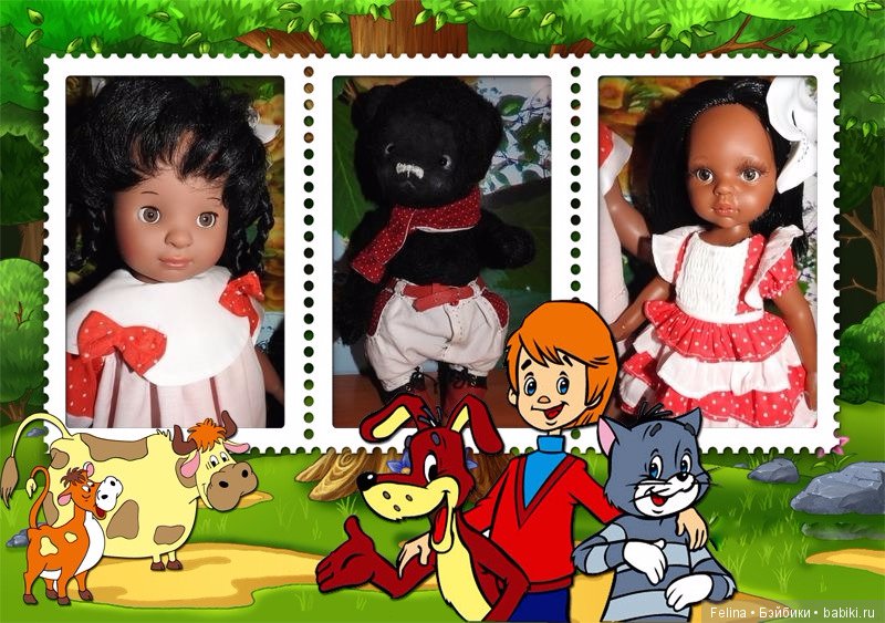 Шуша и друзья. В топике: тостопопик Gotz, куколка Paola Reina, авторский мишутка Алёны Кульбака