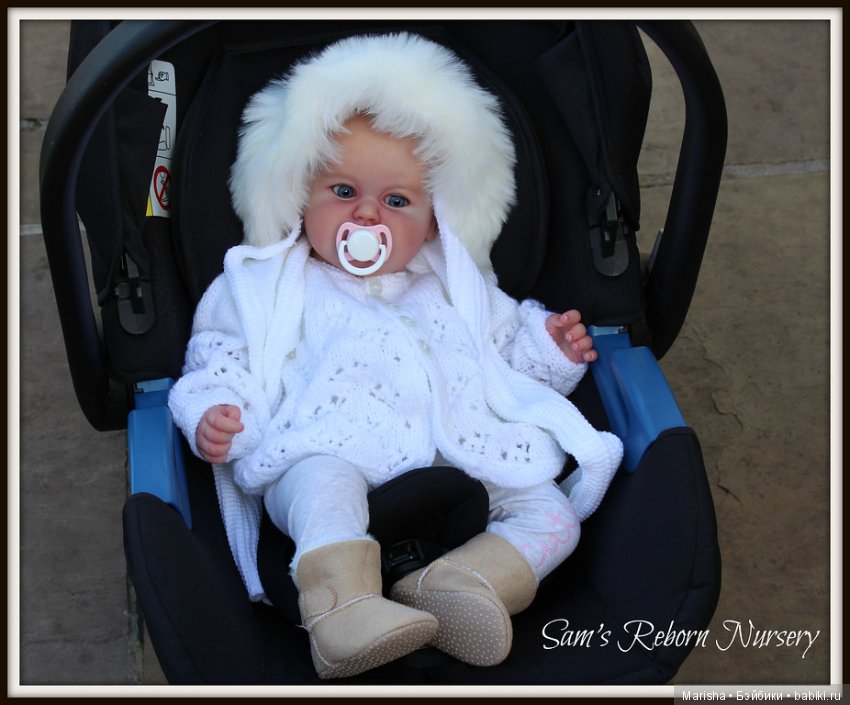 Малышка реборн из молда Kenai, скульптор Ina Volprich. Детская Sam's Reborn Nursery