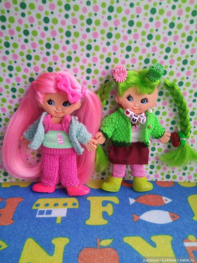 Хотела куклу с розовыми волосами? Получи! Кукла Флетси, Flatsy doll