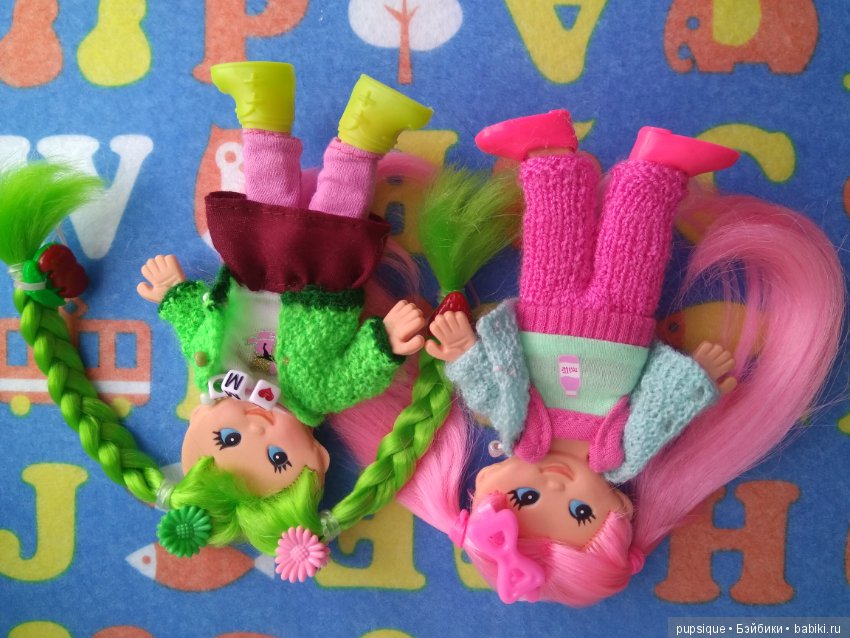 Хотела куклу с розовыми волосами? Получи! Кукла Флетси, Flatsy doll