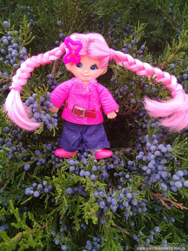 Хотела куклу с розовыми волосами? Получи! Кукла Флетси, Flatsy doll