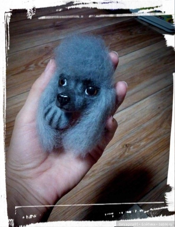 Брошь — Валяные игрушки из шерсти: сухое валяние (фото 4)