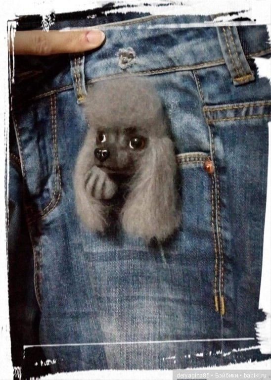 Брошь — Валяные игрушки из шерсти: сухое валяние