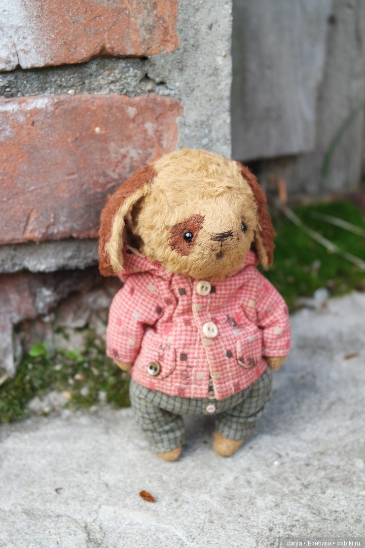 Щенок с выкройкой - автор Труничева Ирина