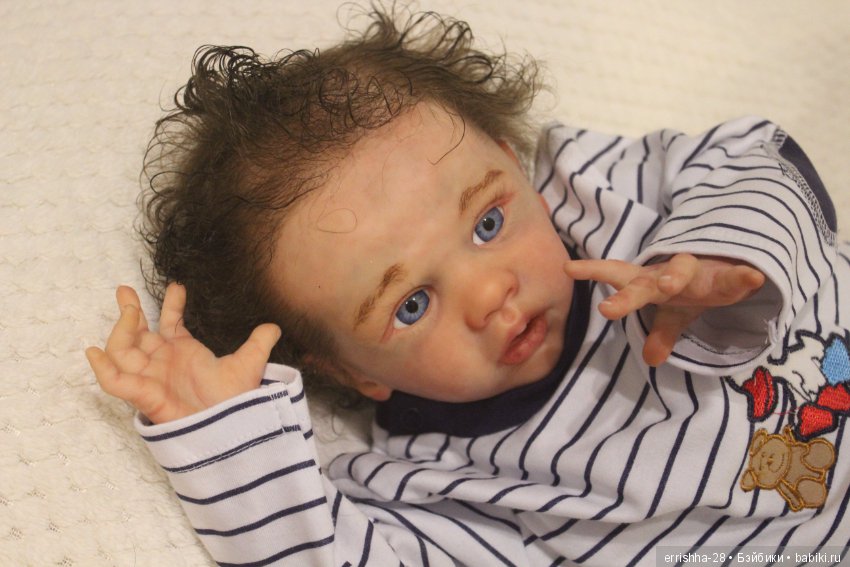 Кукла реборн на базе молда Элла (фото 10)