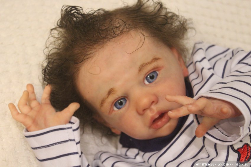 Кукла реборн на базе молда Элла (фото 9)