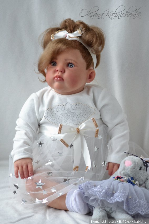 Любимая плюшка! Кукла реборн Настасья (фото 4)