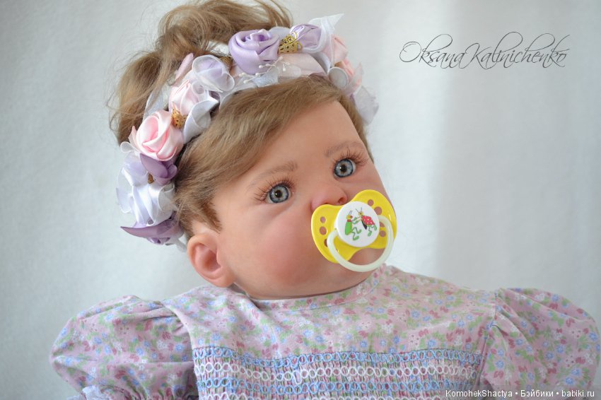 Любимая плюшка! Кукла реборн Настасья