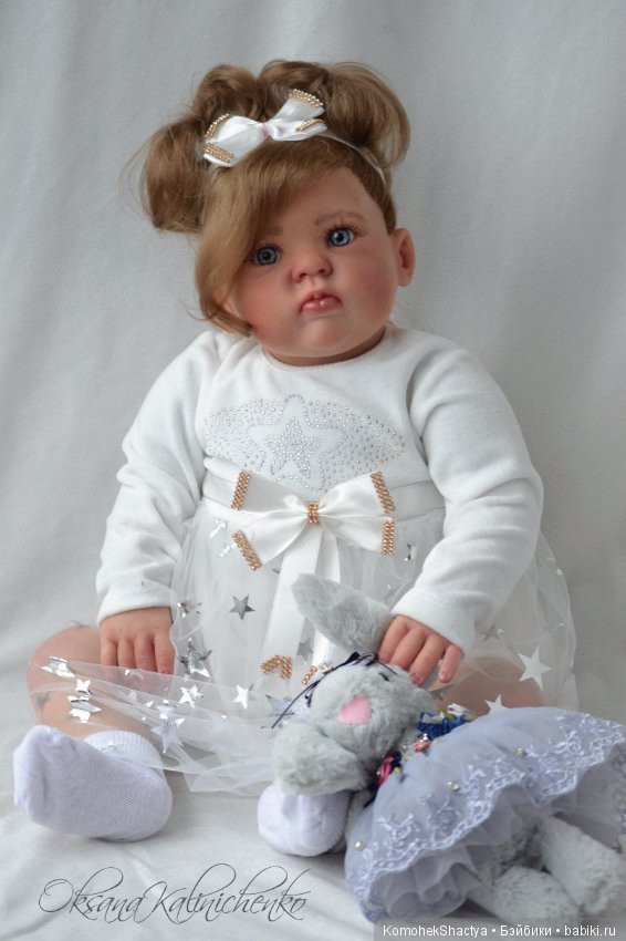 Любимая плюшка! Кукла реборн Настасья