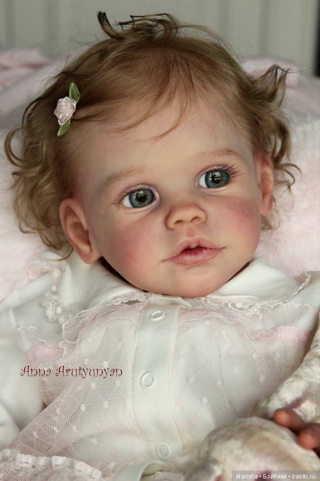 Куколка реборн Анны Арутюнян из молда Maxi by Sigrid Bock (фото 3)