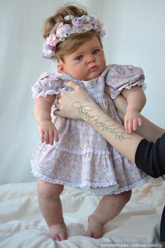 Любимая плюшка! Кукла реборн Настасья