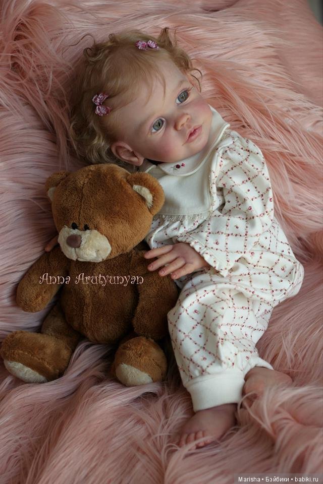 Куколка реборн Анны Арутюнян из молда Maxi by Sigrid Bock (фото 2)
