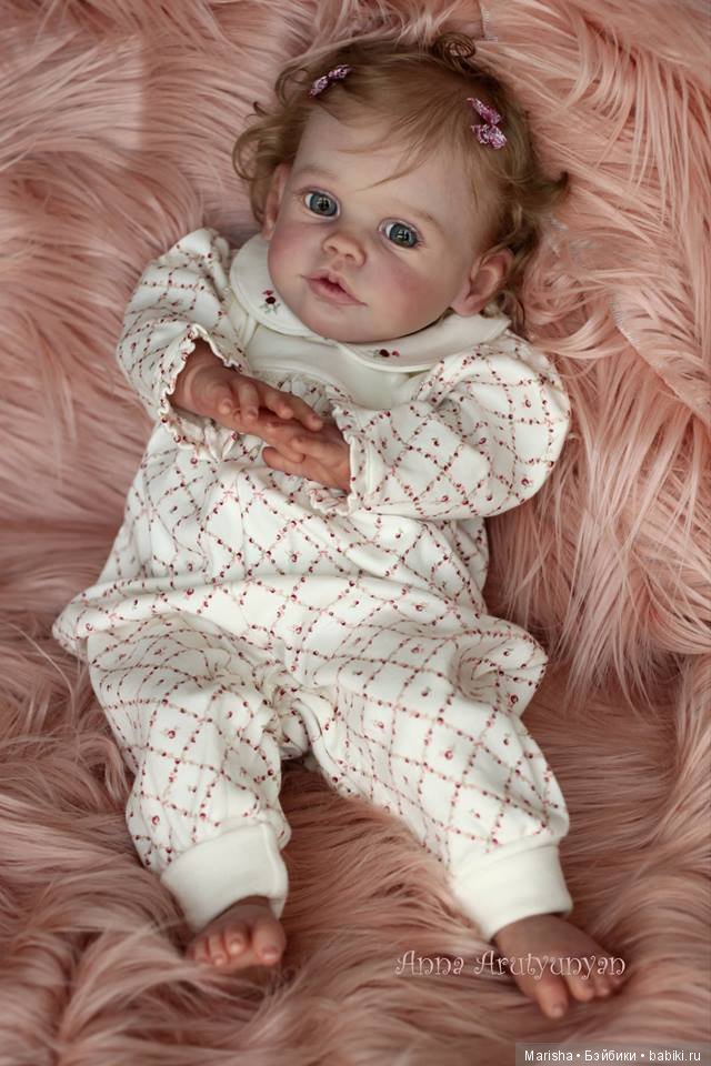 Куколка реборн Анны Арутюнян из молда Maxi by Sigrid Bock (фото 5)