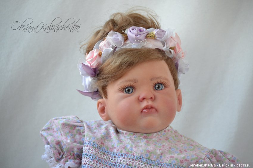 Любимая плюшка! Кукла реборн Настасья