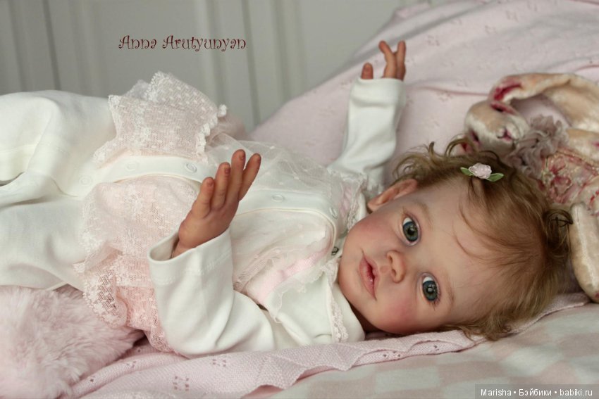 Куколка реборн Анны Арутюнян из молда Maxi by Sigrid Bock (фото 4)