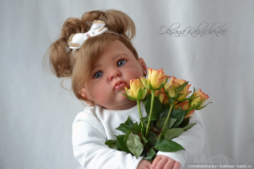 Любимая плюшка! Кукла реборн Настасья (фото 5)