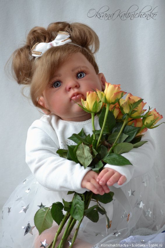 Любимая плюшка! Кукла реборн Настасья (фото 6)