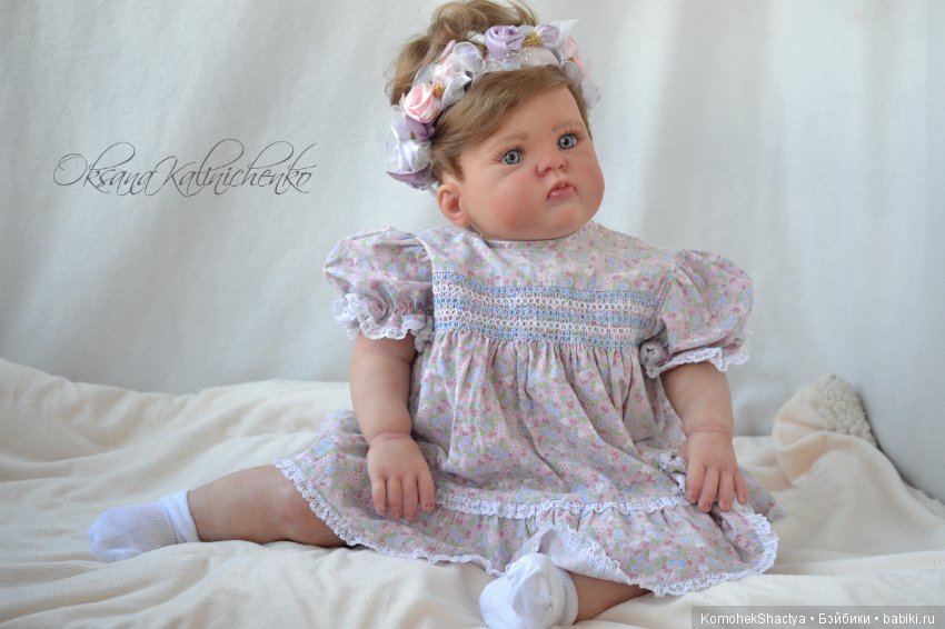 Любимая плюшка! Кукла реборн Настасья