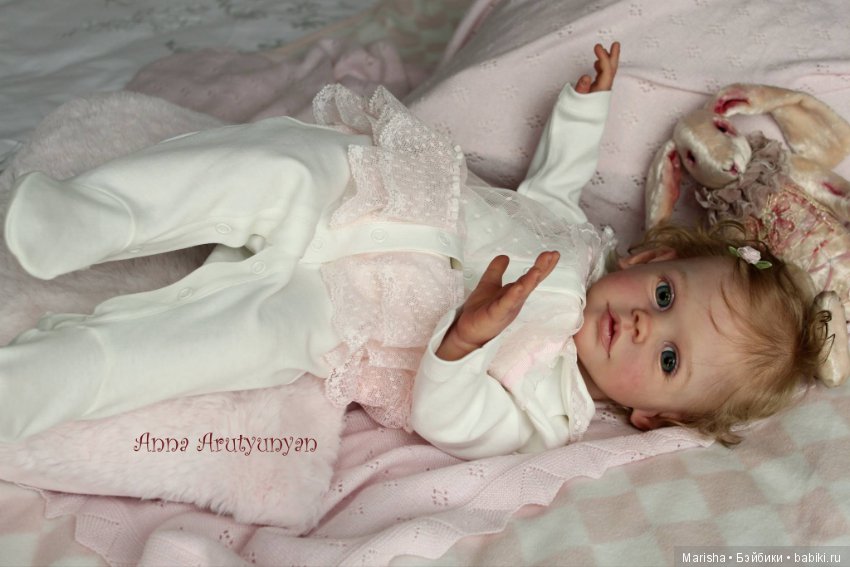 Куколка реборн Анны Арутюнян из молда Maxi by Sigrid Bock (фото 10)