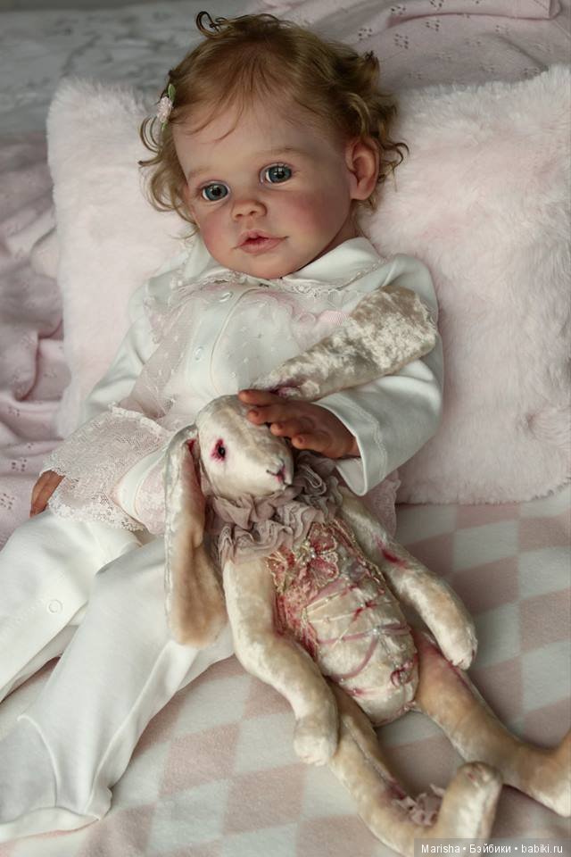 Куколка реборн Анны Арутюнян из молда Maxi by Sigrid Bock (фото 6)