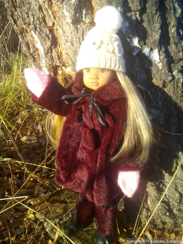 Марейка прогулялась по первому снегу (фото 6)