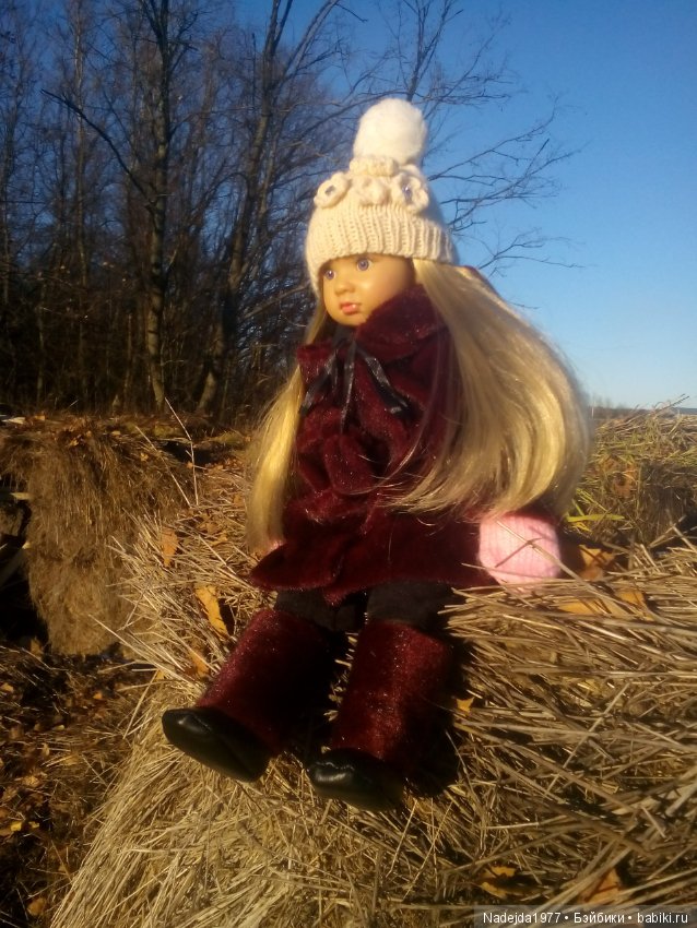 Марейка прогулялась по первому снегу (фото 10)