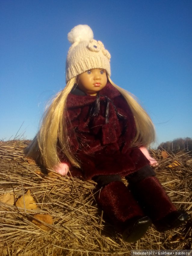 Марейка прогулялась по первому снегу (фото 9)