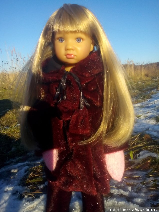 Марейка прогулялась по первому снегу (фото 2)