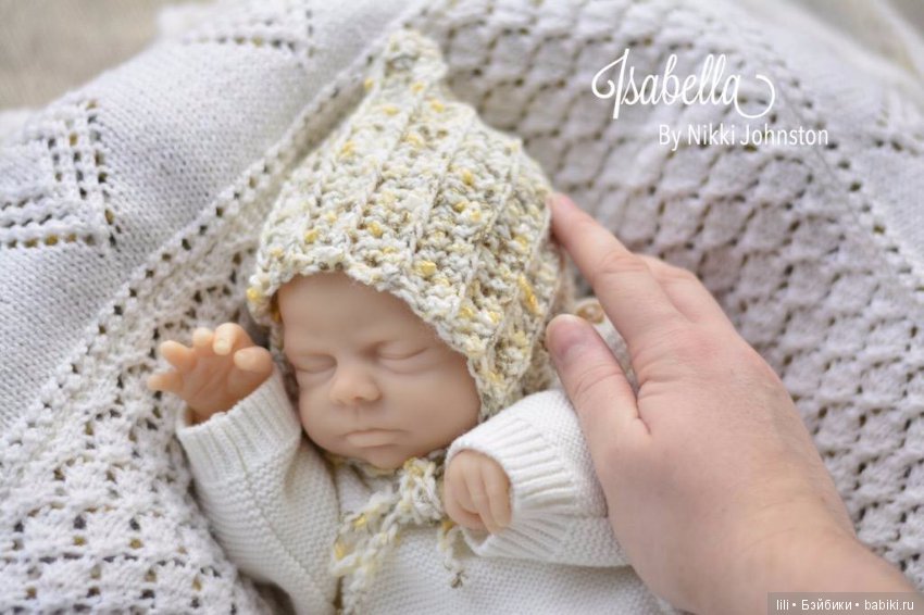 Молд для куклы реборн Little Isabella, скульптор Nikki Johnston (фото 3)