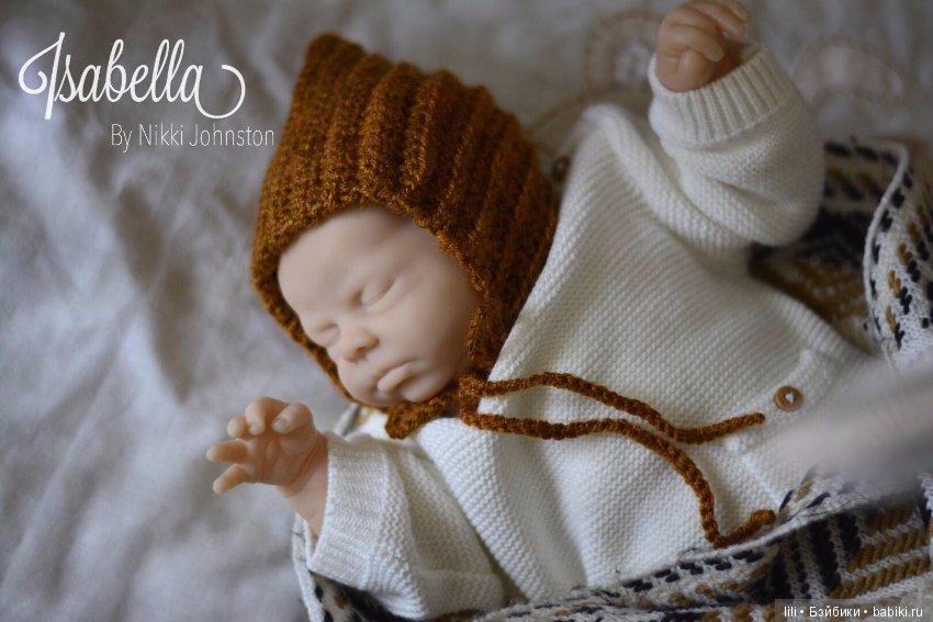 Молд для куклы реборн Little Isabella, скульптор Nikki Johnston (фото 5)