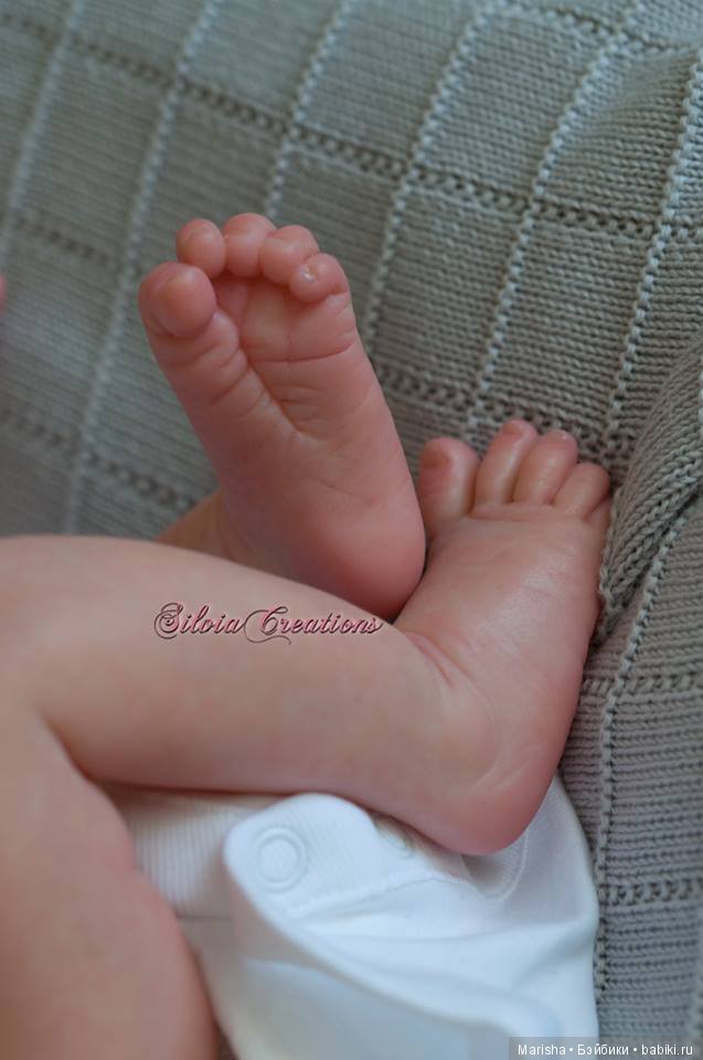 Спящий малыш реборн, молд Xander скульптора Cassie Ann Brace, прототип Silvia Ezquerra (фото 7)