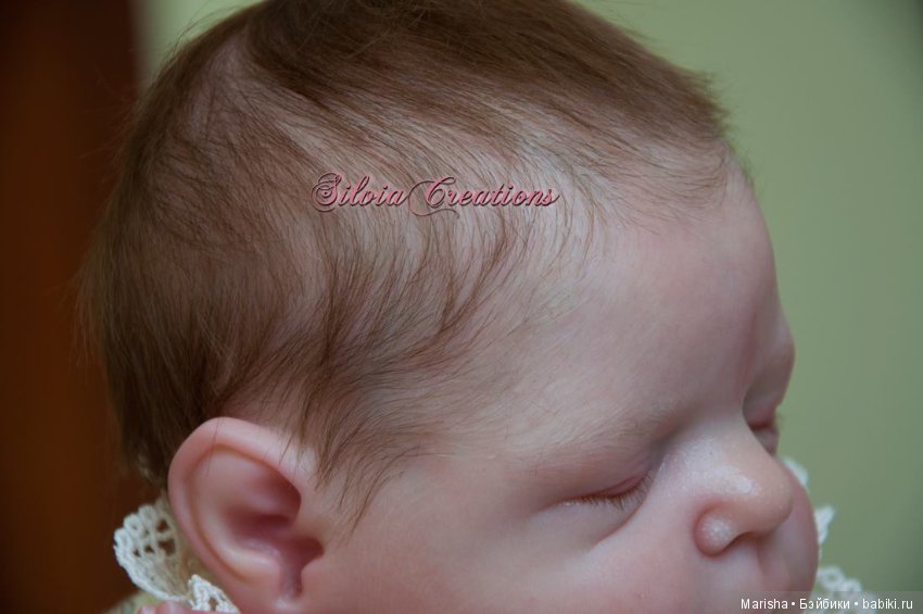 Спящий малыш реборн, молд Xander скульптора Cassie Ann Brace, прототип Silvia Ezquerra