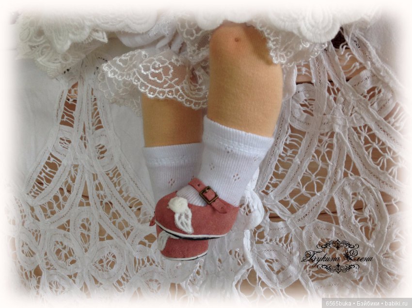 Коллекционная текстильная кукла (фото 10)