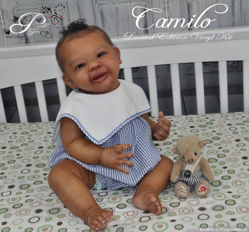 Молд для куклы реборн Camilo скульптора Jorja Pigott