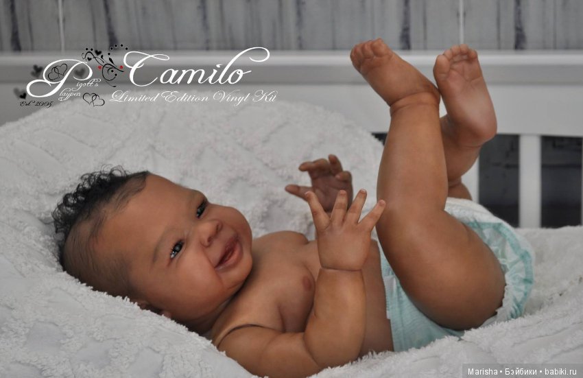 Молд для куклы реборн Camilo скульптора Jorja Pigott (фото 2)
