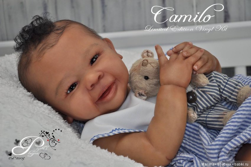 Молд для куклы реборн Camilo скульптора Jorja Pigott (фото 3)