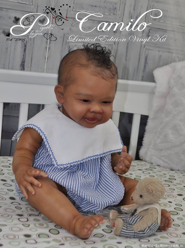 Молд для куклы реборн Camilo скульптора Jorja Pigott