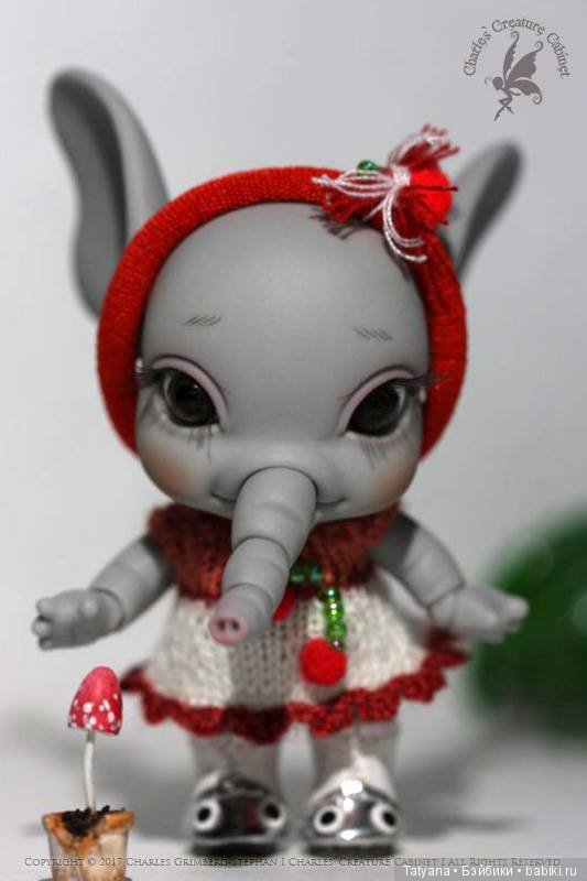 Charles' Creature Cabinet будут продавать слонёнка Элли