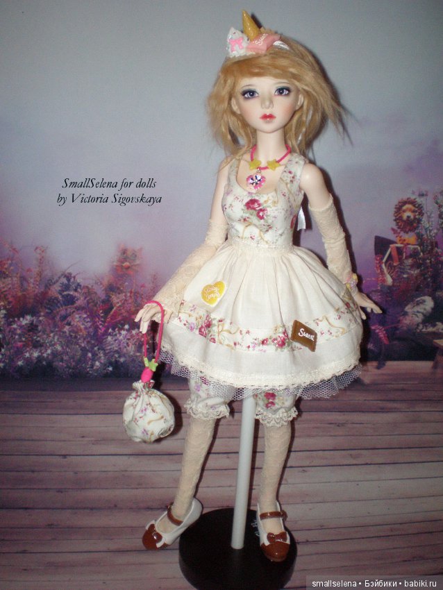 Сладко-ванильная девочка модель Arina souldoll kid (фото 8)