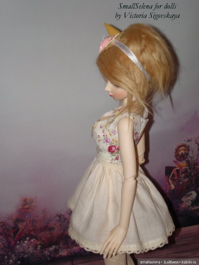 Сладко-ванильная девочка модель Arina souldoll kid (фото 4)