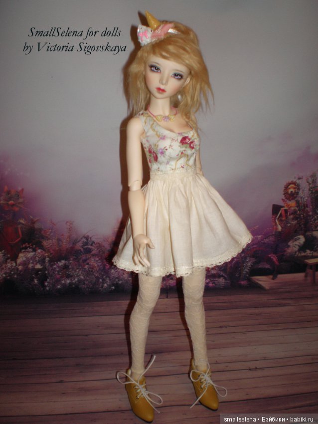 Сладко-ванильная девочка модель Arina souldoll kid