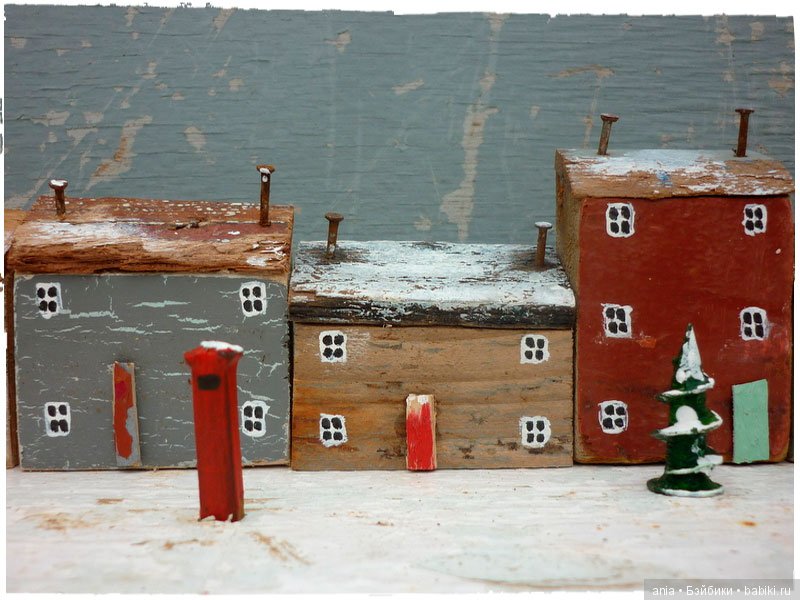 Авторские домики Kirsty Elson