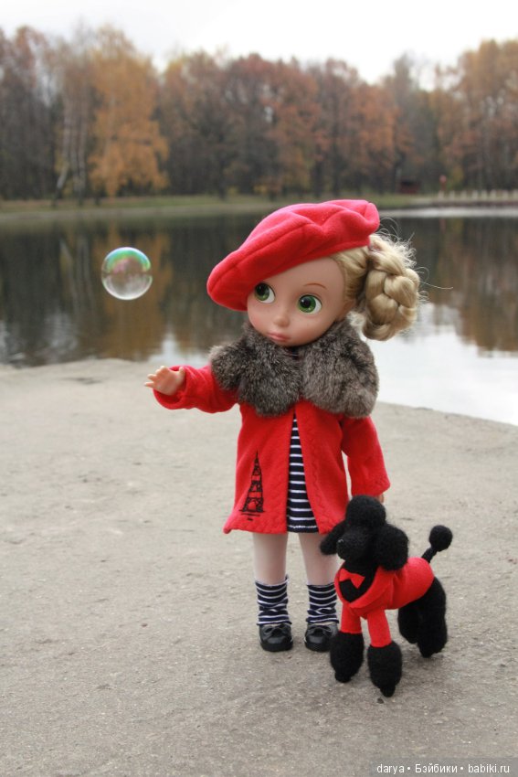 Наряд и выкройки "Краски осени" для кукол Disney Animators от Марины Быковой (фото 9)