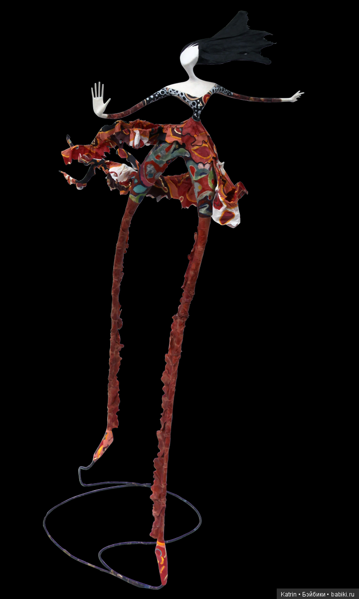 Бумажные скульптуры Lauref, папье маше